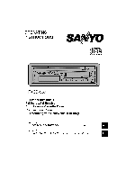 Impianti Stereo per Automobili Sanyo FXCD-550 Manuale utente